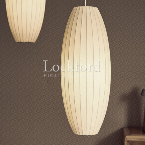 Nelson Style Cigar Pendant Lamp
