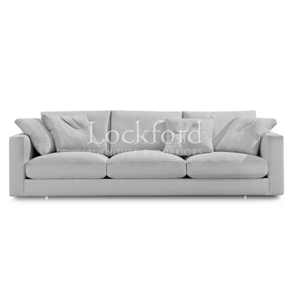 Kira Contemporary 3 Seater Fabric Sofa - More Colors & Sizes