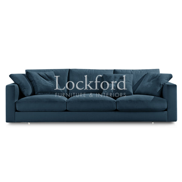 Kira Contemporary 3 Seater Fabric Sofa - More Colors & Sizes