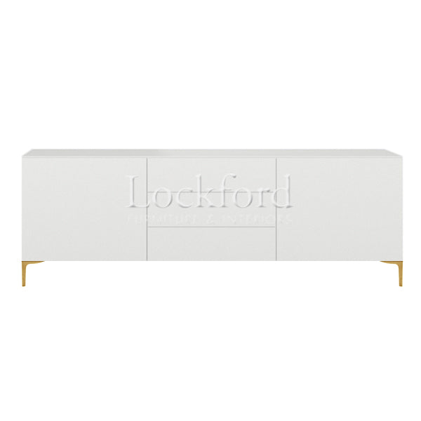 Leif White Nordic Slim Sideboard - More Sizes