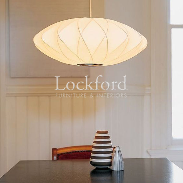 Nelson Style Saucer Crisscross Pendant Lamp - More Sizes
