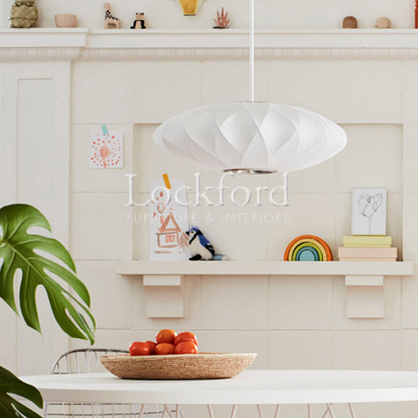 Nelson Style Saucer Crisscross Pendant Lamp - More Sizes