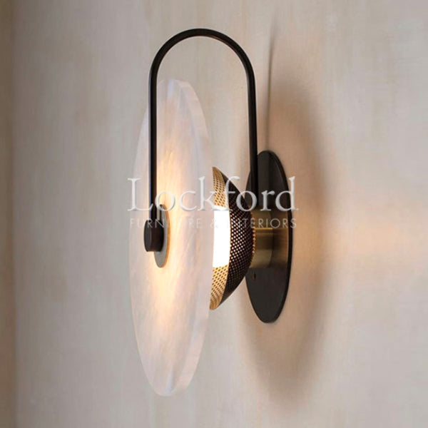 Vicenzo Contemporary Marble Wall Sconce