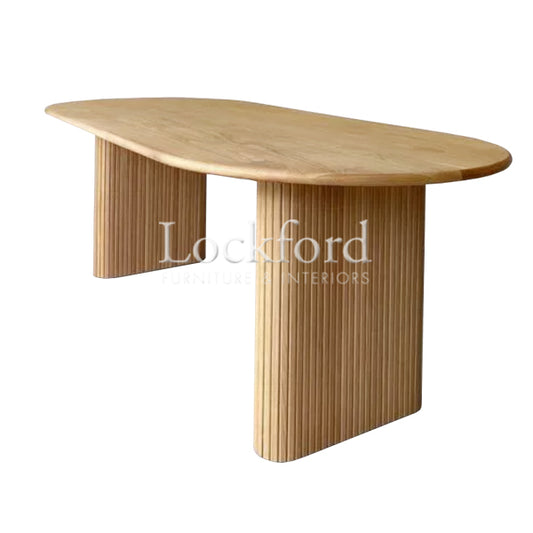 Yves Contemporary Oval Dining Table - More Colors & Sizes