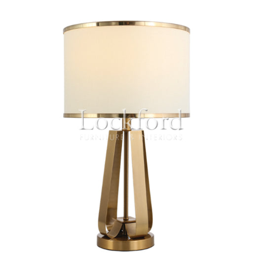 Valerie Luxury Brass Table Lamp - More Colors