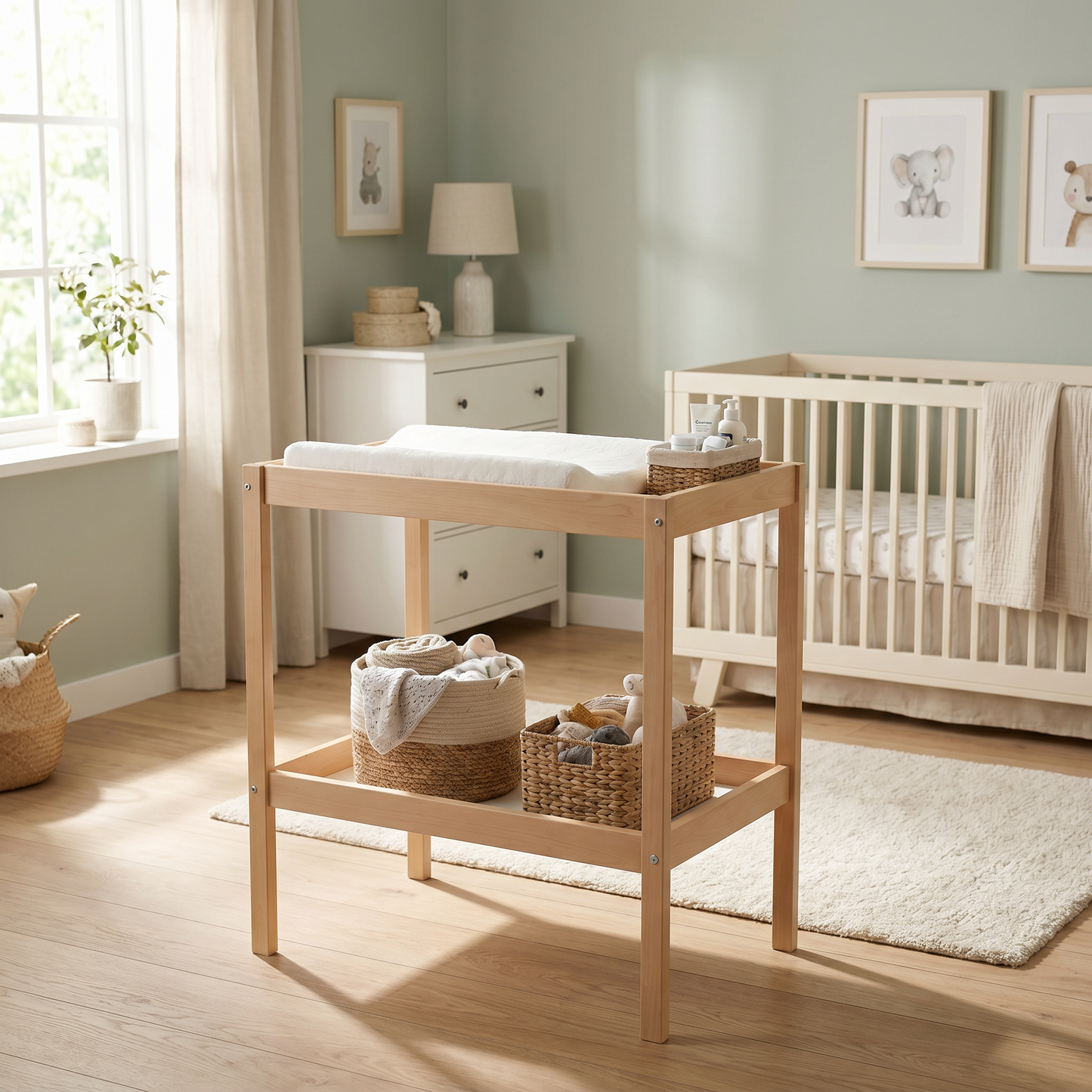 The Scandi Baby Changing Table