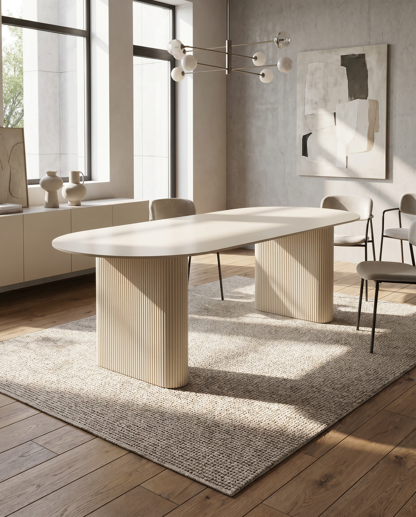 The Yves Ceramic Dining Table