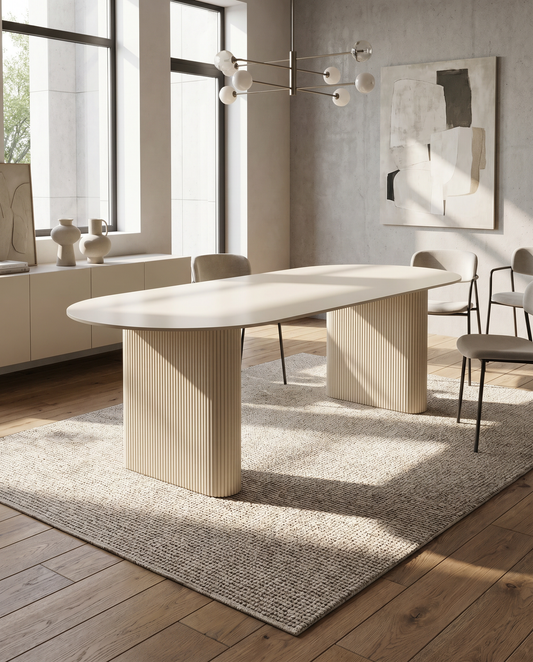 The Yves Ceramic Dining Table