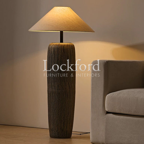 Selena Artisanal Ceramic Vase Floor Lamp - More Sizes