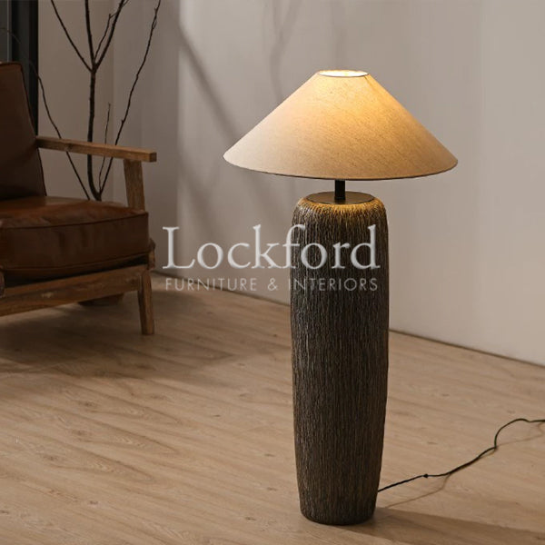 Selena Artisanal Ceramic Vase Floor Lamp - More Sizes