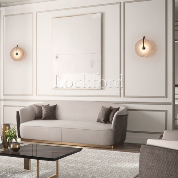 Vicenzo Contemporary Marble Wall Sconce